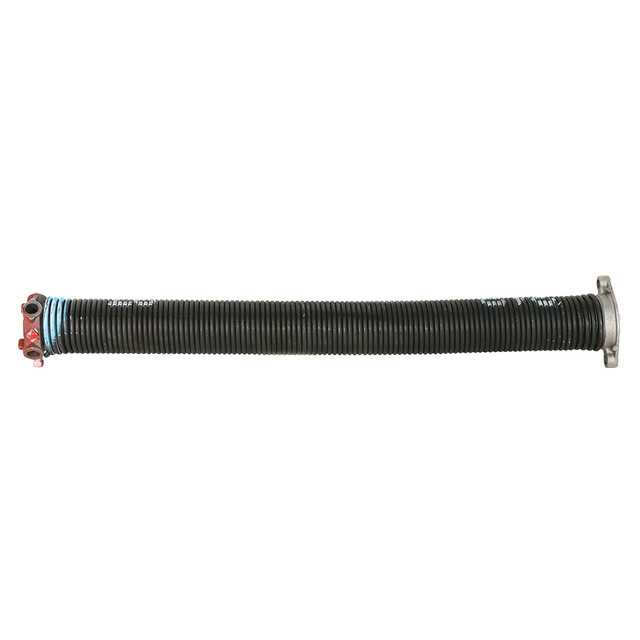 Image of Steel Right-Hand Garage Door Torsion Spring, 0.218 In. x 2 In. x 23 In., Black with Light Blue Painted End (Single Pack)
