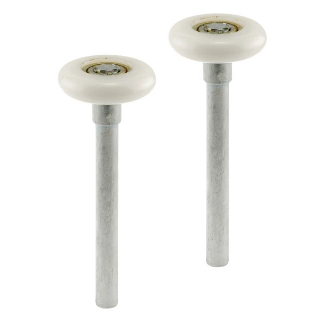 Image of Door Roller, Standard Shaft, Nylon Ball Bearing (2 Pack)