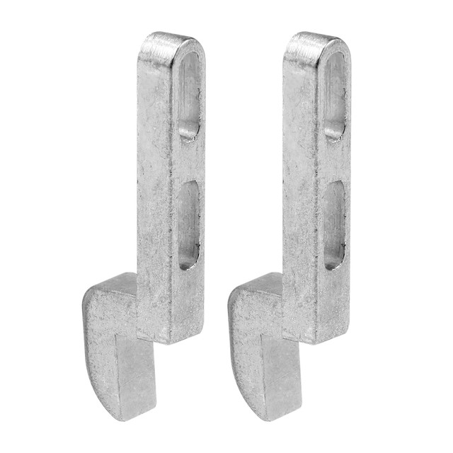 Image of Sliding Screen Door Keeper, Diecast, Adjustment Slots, Screws Included (2 Pack)