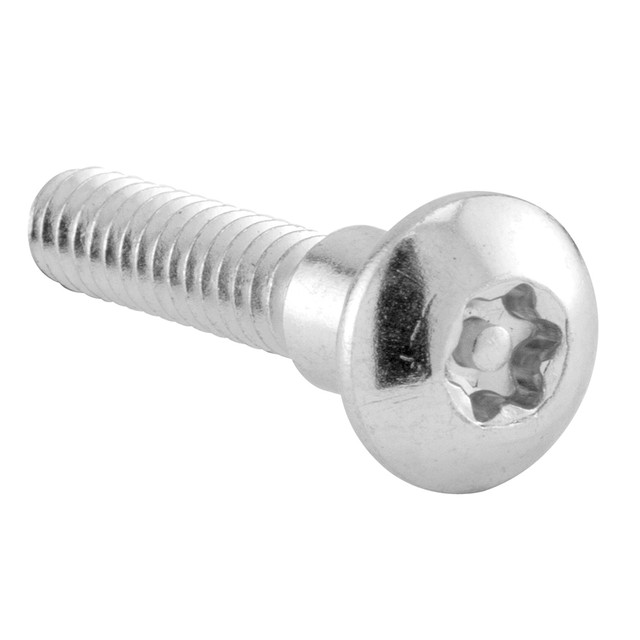 Image of T-27 Shoulder Screw with Pin, #10-24 X 3/4 in., Chrome (100 Pack)
