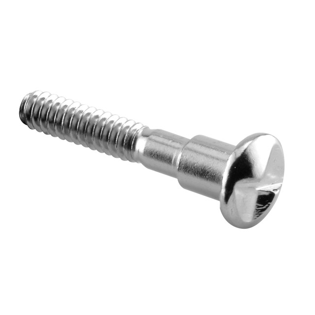 Image of One-Way Shoulder Screws, #10-24 x 1-3/16 in., Stainless Steel, Satin Finish (100 Pack)