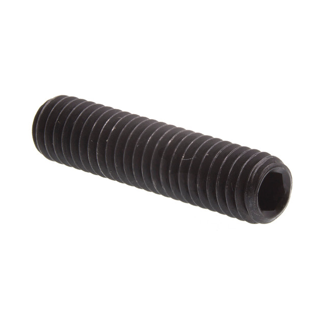 Image of Socket Set Screws, Metric, M6-1.0 X 25MM, Black Oxide Coated Steel (10 Pack)