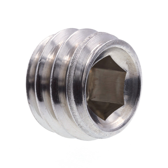 Image of Socket Set Screws, 5/16 in-18 X 1/4 in, Grade 18-8 Stainless Steel (10 Pack)