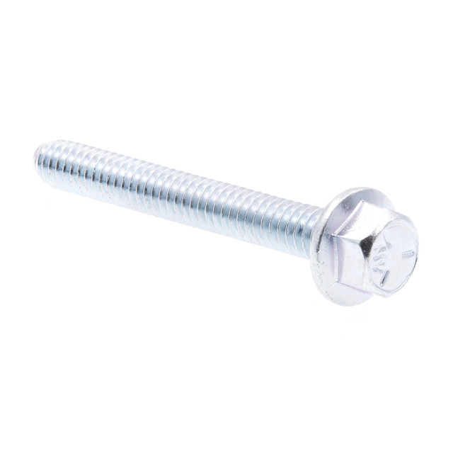 Image of Serrated Flange Bolts, 1/4 in.-20 X 2 in., Zinc Plated Case Hardened (25 Pack)