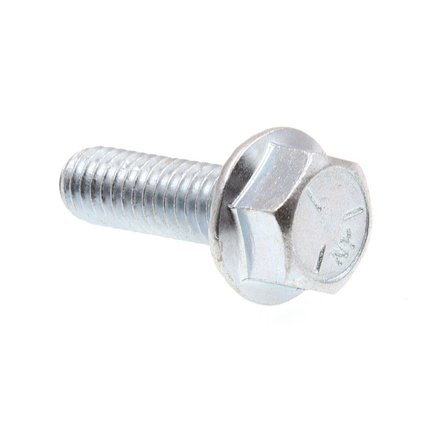 Image of Serrated Flange Bolts, 5/16 in.-18 X 1 in., Zinc Plated Case Hardened (25 Pack)