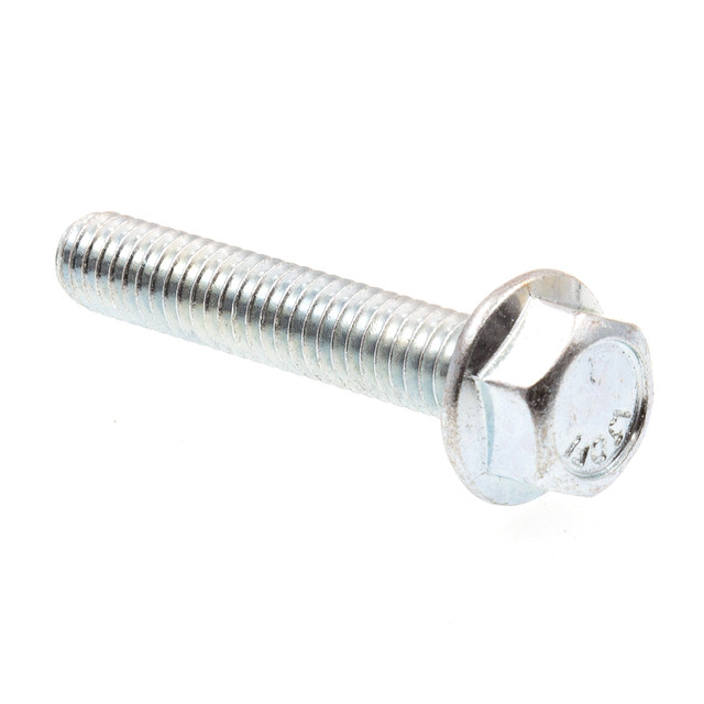 Image of Serrated Flange Bolts, 5/16 in.-18 X 1-3/4 in., Zinc Plated Case Hardened (25 Pack)