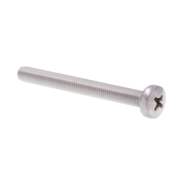 Image of Machine Screws, Metric, Pan Head, Phillips Drive, M5-0.8 X 50MM (10 Pack)