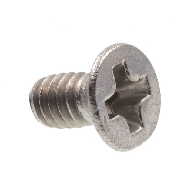 Image of Machine Screws, Metric, Flat Head, Phillips Drive, M2-0.4 X 4MM, Grade A2-70 Stainless Steel (10 Pack)