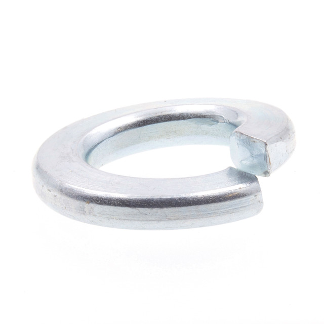 Image of Medium Split Lock Washers, Metric, M6, Zinc Plated Steel (25 Pack)