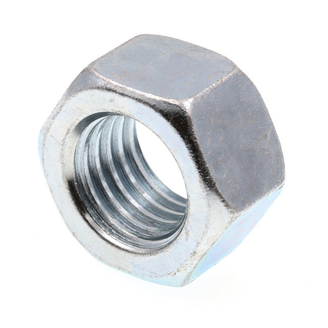 Image of Finished Hex Nuts, 3/4 in.-10, A563 Grade A Zinc Plated Steel (25 Pack)