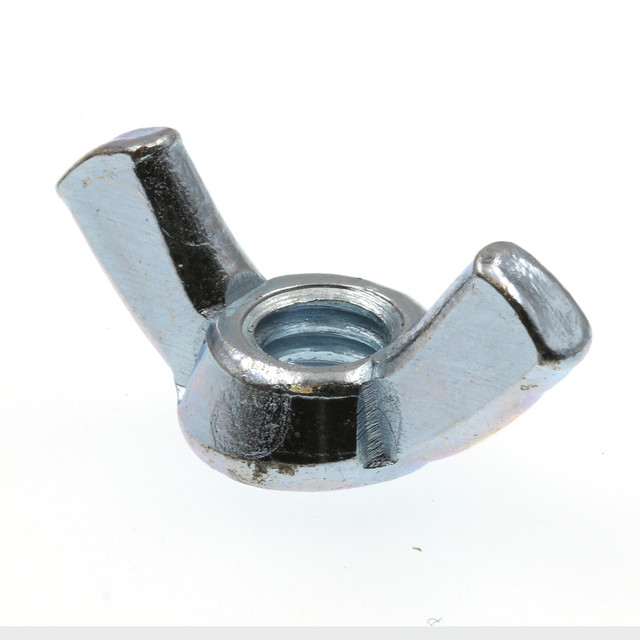 Image of Wing Nuts, Cold-Forged, 1/4 in.-20, Zinc Plated Steel (10 Pack)