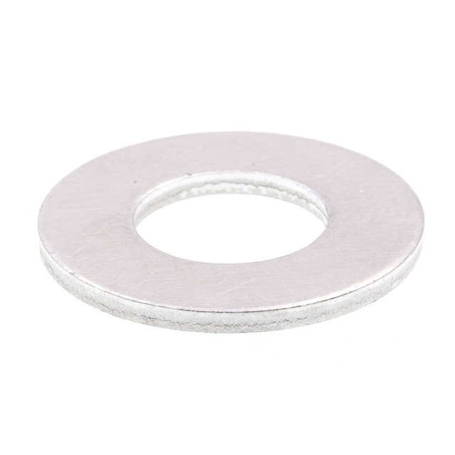 Image of Flat Washers, USS, 3/8 in. X 1 in. OD, Aluminum (10 Pack)