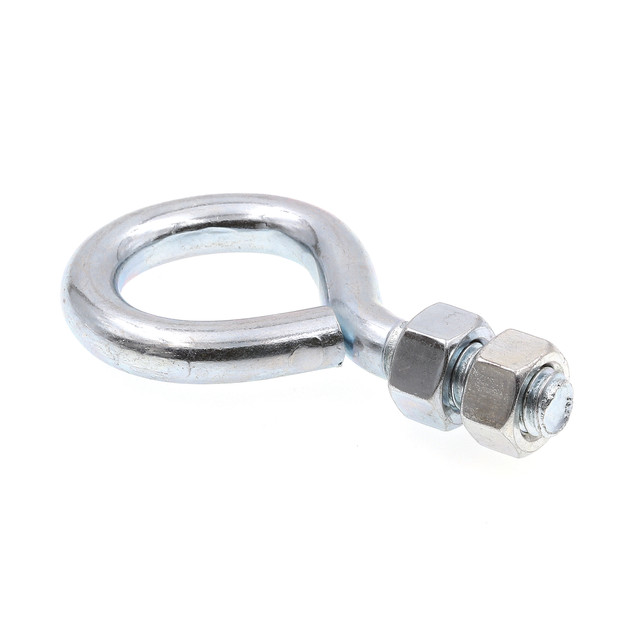 Image of Eye Bolts With Nuts, 3/8 in.-16 X 2-1/2 in., Zinc Plated Steel (20 Pack)
