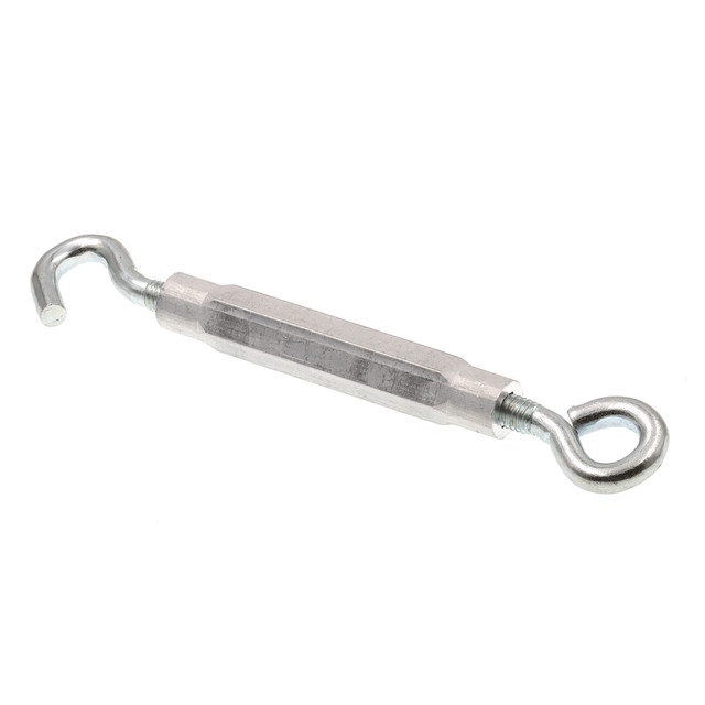 Image of Turnbuckles, Eye-To-Hook, 5/16 in. X 9-1/4 in., Zinc Plated Steel (5 Pack)