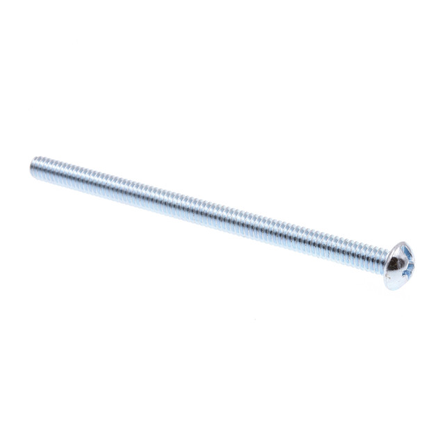Image of Machine Screws, Round Head, Phillips/Slotted Combination Drive, 1/4-20 x 4 in. (50 Pack)