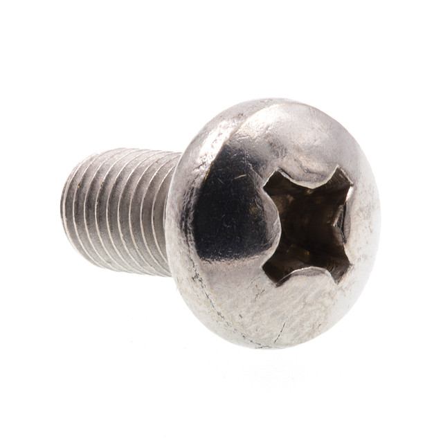 Image of Machine Screws, Pan Head, Phillips Drive, 1/4 in-28 X 1/2 in (10 Pack)