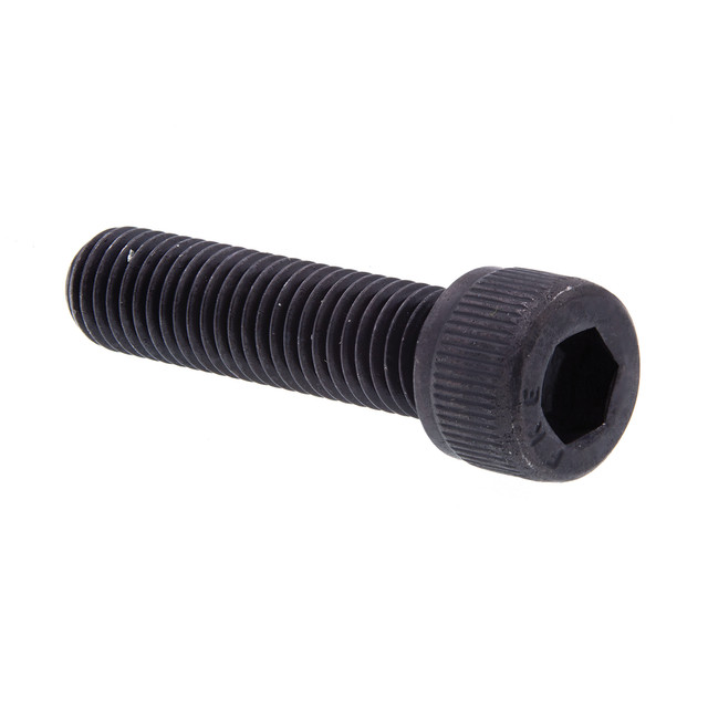 Image of Socket Head Cap Screws, Hex (Allen) Drive, 1/4 in-28 X 1 in, Black Oxide Coated Steel (10 Pack)