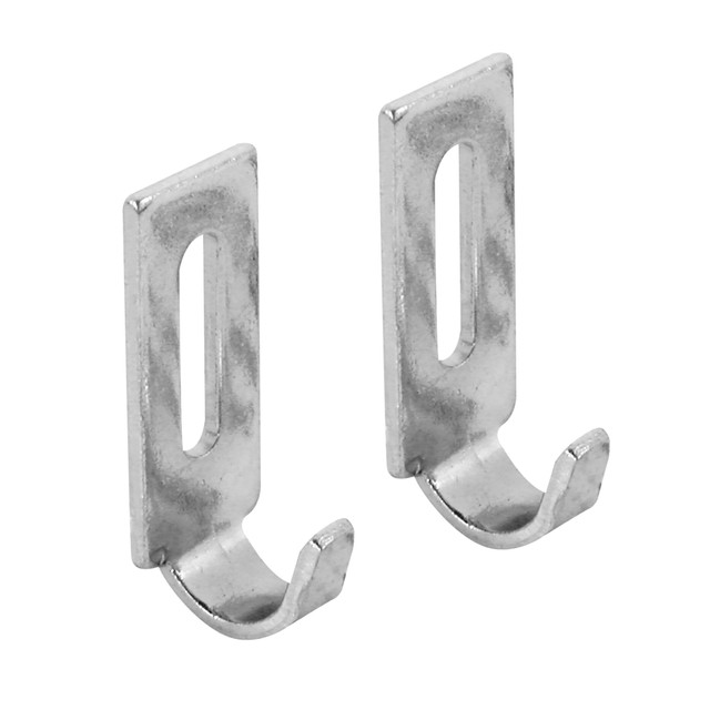 Image of Steel Sliding Screen Door Latch Strike, fits Columbia and Trimview Sliding Screen Doors (2 Pack)
