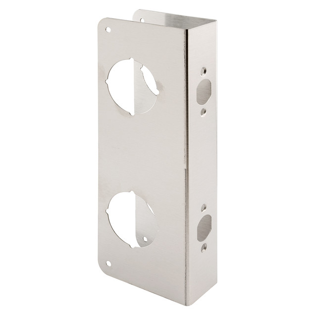 Image of Door Guard, 5-1/2 in., 2-3/4 in. by 1-3/4 in., Stainless Steel
