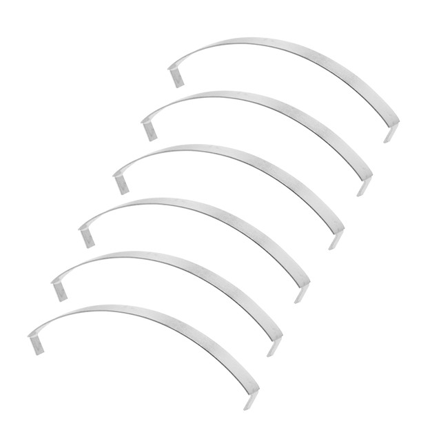 Image of Window Screen Tension Springs, 1/4 in. x 3-1/8 in., Spring Steel, Zinc Plated (6 Pack)