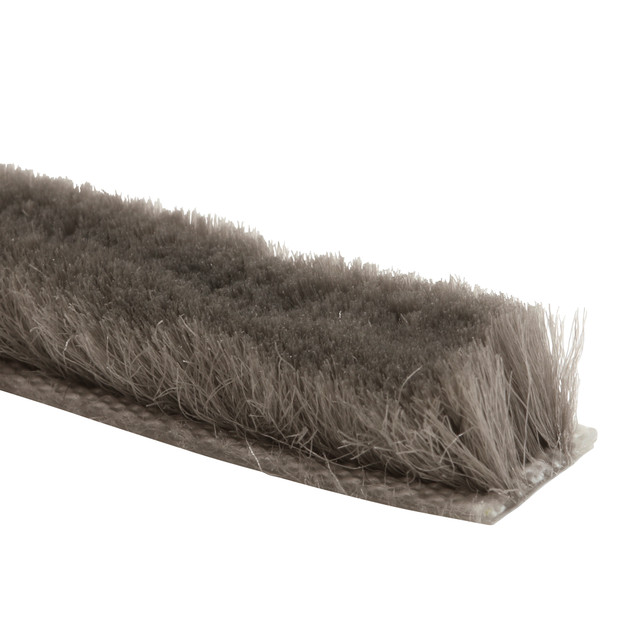 Image of 1/4 in. Gray, Pile, Weatherstrip (18 ft.)