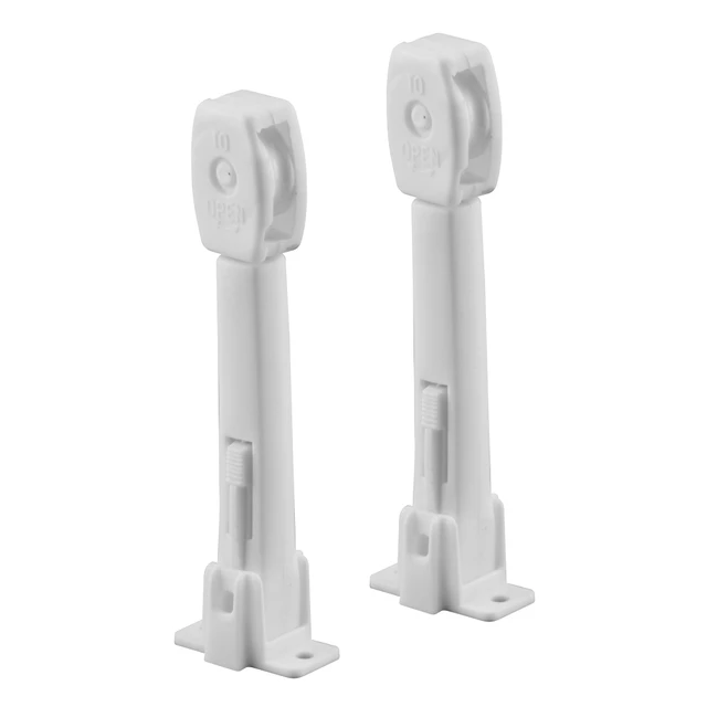 Image of Drapery Cord Tension Spring and Pulley, with Hook, Spring-loaded (2 Pack)