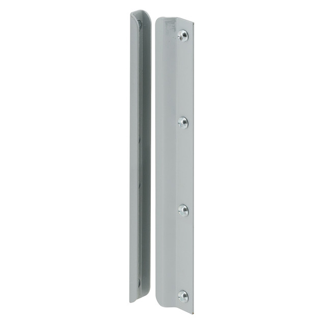 Image of Steel Latch Shield for Swing-In Doors, 12 Inch, Gray (Single Pack)
