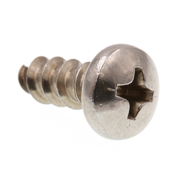 Image of 9020156 |  Sheet Metal Screws, Self-Tapping, Pan Head, Phillips Drive, #10 X 1/2 (100 Pack)