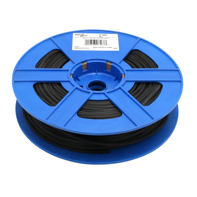 Image of Screen Retainer Vinyl Spline, .155" Round, Black, 250 ft. (1 Roll)