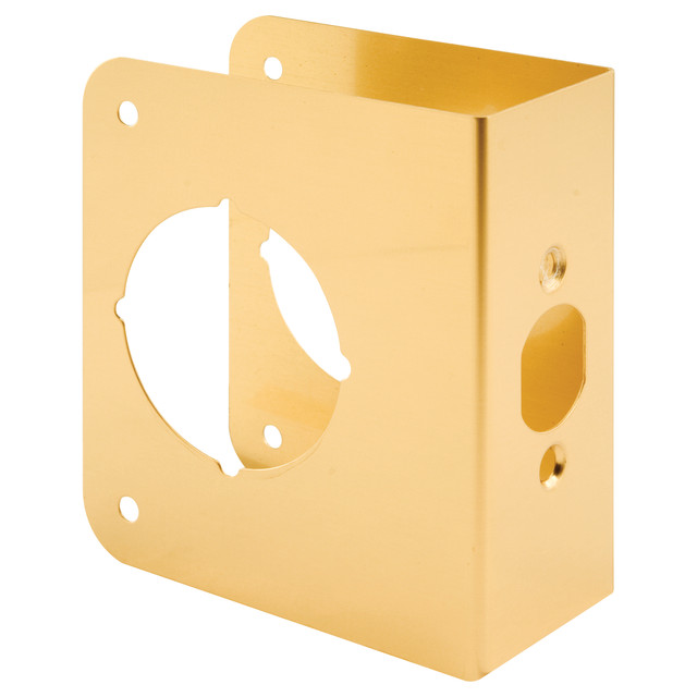 Image of U 9556 |  Solid Brass Lock and Door Reinforcer