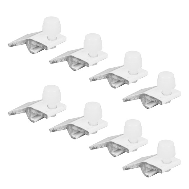Image of 5/16 in., White Storm Door Self Locking Panel Clip (8 Pack)