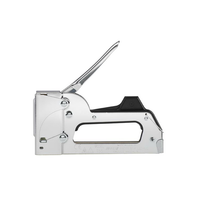 Image of Arrow T55C Manual Staple Gun, Chromed Steel
