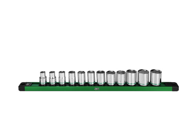 Image of SK SK01341 12 Piece Metric 3/8-In Drive Standard Socket Set