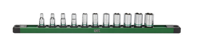 Image of SK SK01504 11 Piece SAE 1/4-in Drive Standard Socket Set