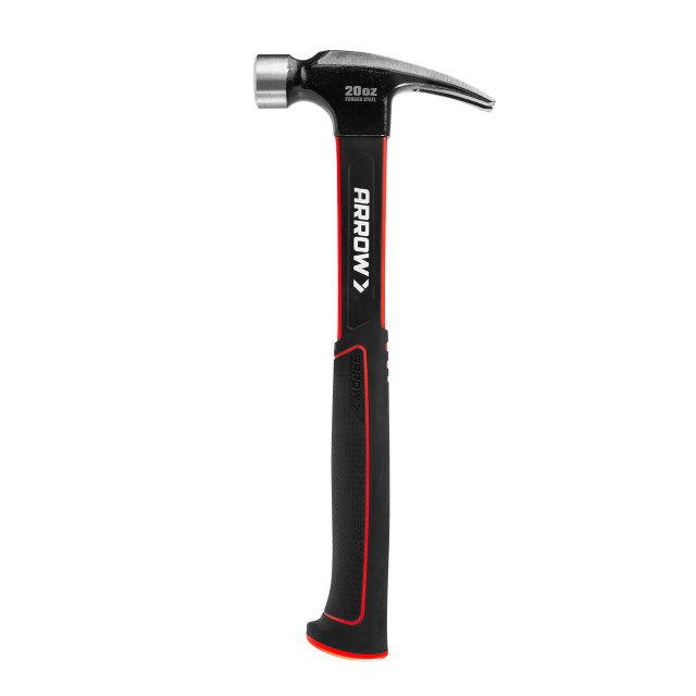 Image of Arrow 20 Oz. General Purpose Steel &amp; Fiberglass Claw Hammer