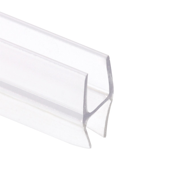Image of 1/4 in. Glass Shower Door H Bottom Seal or Vertical Side Seal, Clear, 78 in., Fits Frameless Door (Single Pack)