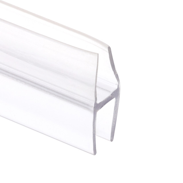 Image of 1/4 in. Glass Shower Door H Bottom Seal or Vertical Side Seal, Clear, 78 in., Fits Frameless Door (Single Pack)