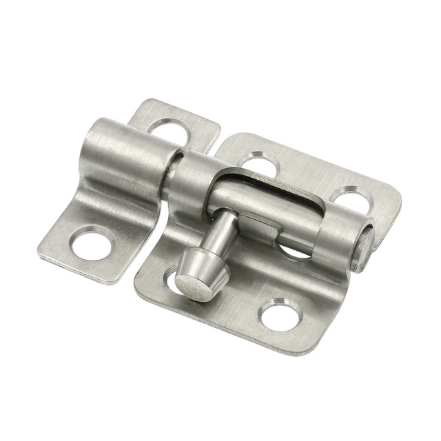 Image of 2 in. Slide Barrel Bolt Latch, Door &amp; Gate, Stainless Steel (Single Pack)