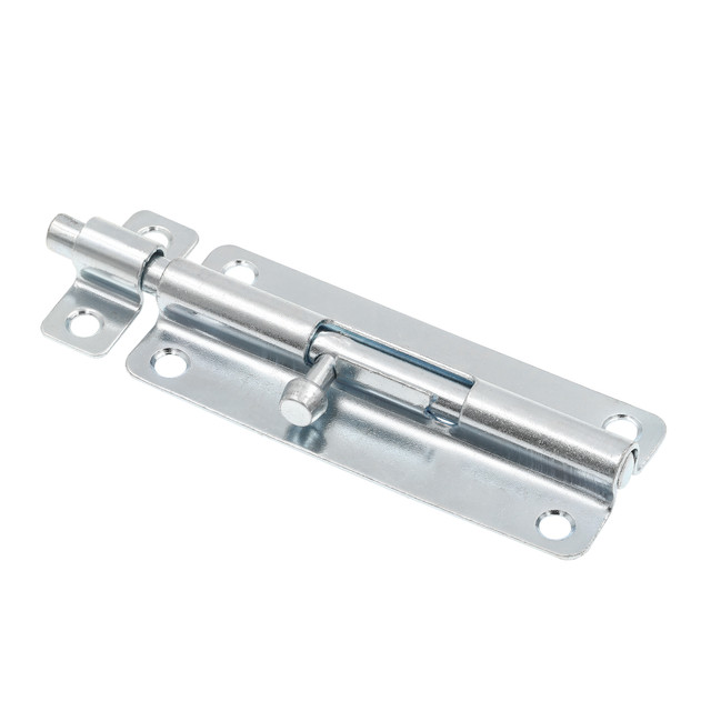 Image of 5 in. Slide Barrel Bolt Latch, Door &amp; Gate, Rust Resistant, Zinc Plated (Single Pack)