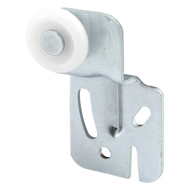 Image of Closet Door Roller with 1/2 in. Offset and 7/8 in. Nylon Wheel (Single Pack)