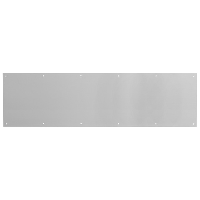 Image of 8 x 34 Satin Nickel Aluminum Kickplate (Single Pack)