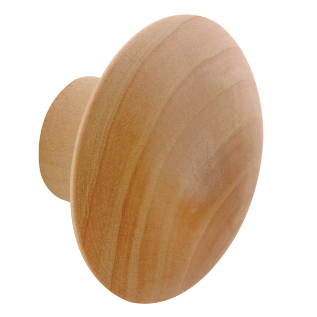 Image of 829725| 1-3/4 in., Hardwood, Bi-Fold Pull Knob (2 Pack)