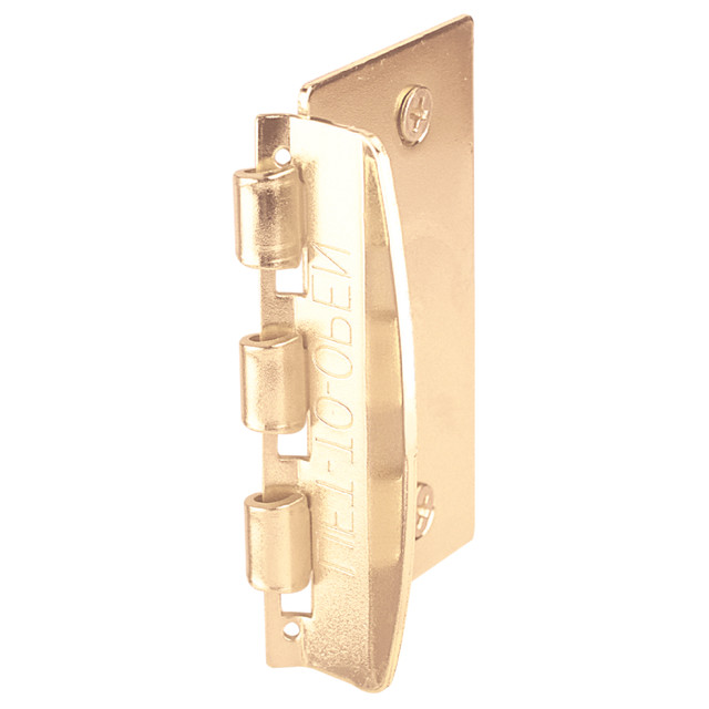 Image of U 9887-L| Flip Action Door Lock – Reversible Brass Privacy Lock with Anti-Lock Out Screw for Child Safe Mode, 2-3/4” (Single Pack)