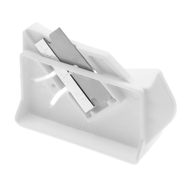 Image of SCREEN TRIMMING TOOL w/BLADE PLASTIC WHITE 5/16&quot; FRAME