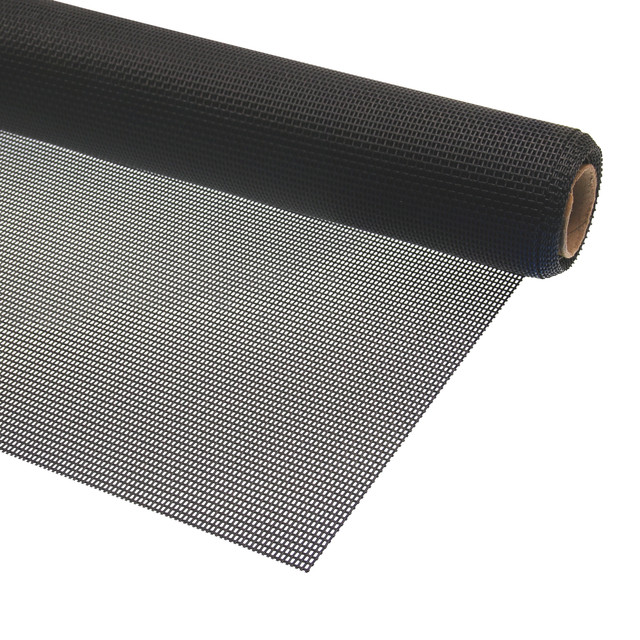 Image of Screen Mesh Roll for Window and Door Fiberglass Extra Heavy Duty Pet Resistant 36 x 84 in. Charcoal (1 Roll)