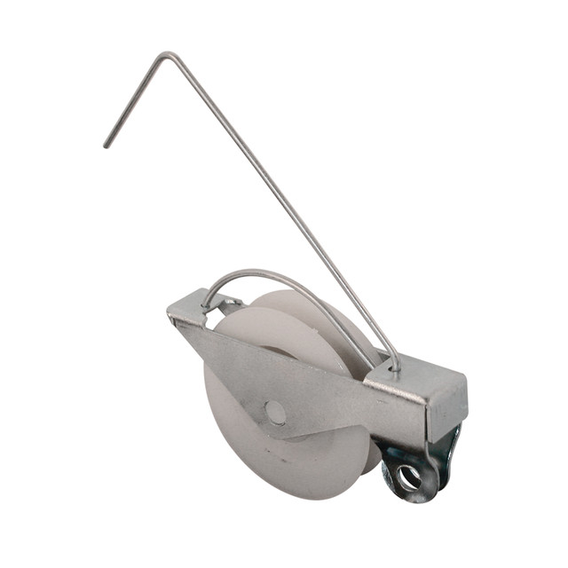 Image of 1 in. Sliding Screen Door Tension Spring with Concave Plastic Rollers (2 Pack)