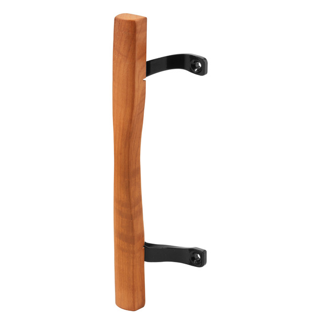 Image of 6-5/8 in. Sliding Door Wood Pull Black Painted Brackets (Single Pack)