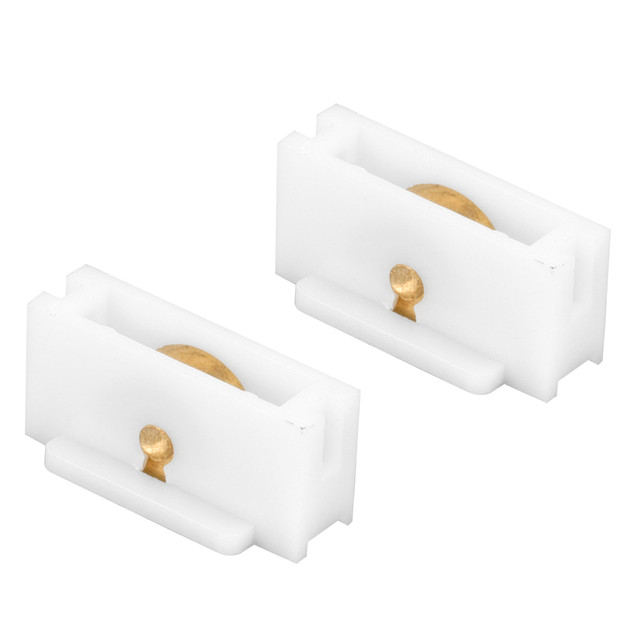 Image of 3/8 in. Brass Flat-Edge Roller Assemblies (2 Pack)