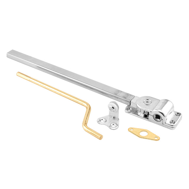 Image of 10-3/4 in. Chrome Plated Reversible Casement Window Operator, for Parlyn Windows (Single Pack)