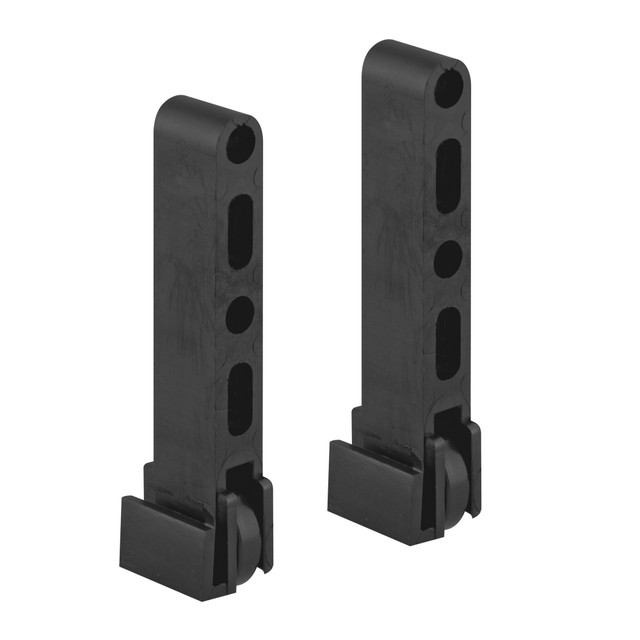 Image of 1/16 in. Guide Leg, Black Nylon, Sliding Window Roller Assembly (2 Pack)